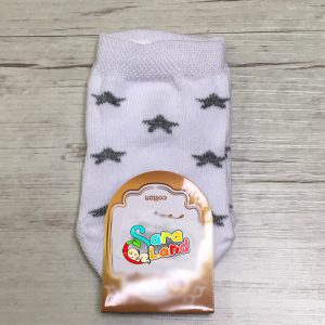 جوراب نوزادی اسپرت طرح ستاره دار دوازده