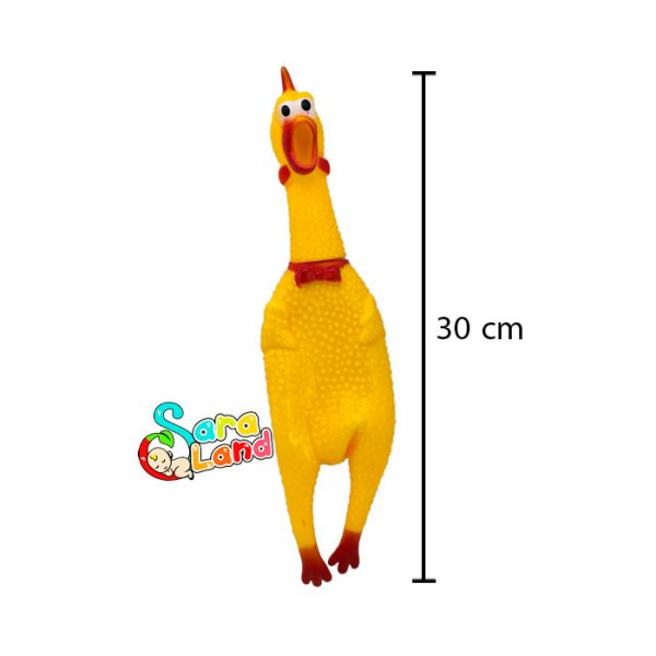 عروسک مرغ صدا دار 30 سانتی متر