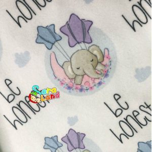 قنداق چسبی نوزاد پرنسس Princess طرح فیل و ستاره