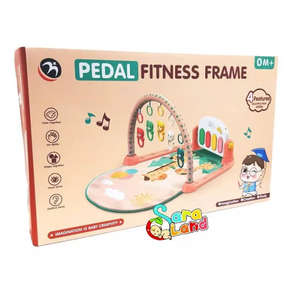 تشک بازی کودک موزیکال pedal fitness frame BM1115