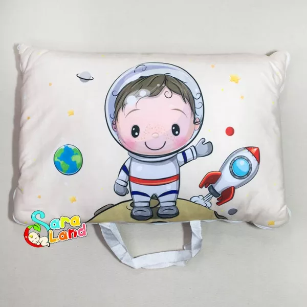سرویس خواب مسافرتی نوزاد سه تکه طرح پسر فضانورد