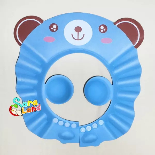 کلاه نوزاد حمام مدل خرس رنگی
